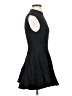 Zara 100% Polyester Solid Black Cocktail Dress Size XS - photo 4