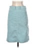 Assorted Brands 100% Cotton Solid Teal Blue Denim Skirt Size 4 - photo 2