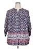 Faded Glory Pink 3/4 Sleeve Blouse Size 2X - photo 1