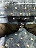 Tommy Hilfiger Polka Dots Blue Long Sleeve Button-Down Shirt Size XL - photo 7