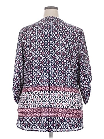 Faded Glory 3/4 Sleeve Blouse (view 2)