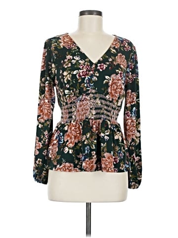Maurices Long Sleeve Blouse (view 1)