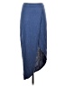BCBGMAXAZRIA Blue Casual Skirt Size XXS - photo 1