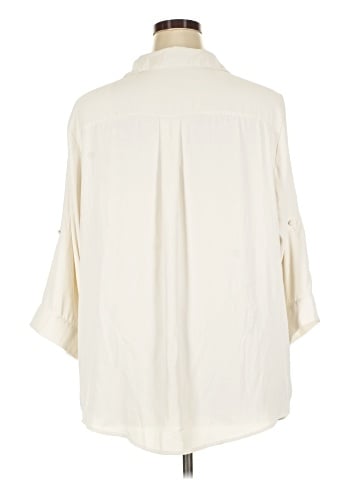 Torrid 3/4 Sleeve Blouse (view 2)
