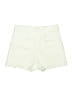 Express Solid Ivory Shorts Size 8 - photo 2