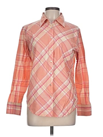 St. John's Bay Long Sleeve Button-Down Shirt (view 1)