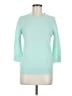 J.Crew 100% Cashmere Teal Cashmere Pullover Sweater Size M - photo 1