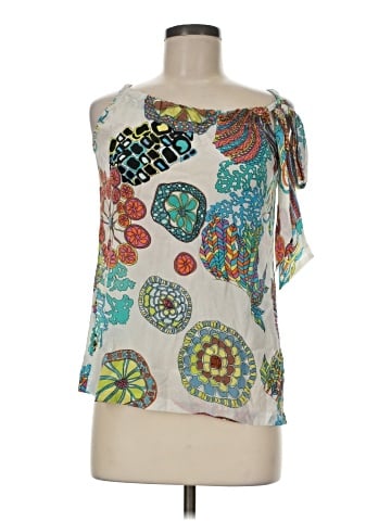 Banana Republic Trina Turk Collection Sleeveless Silk Top (view 1)