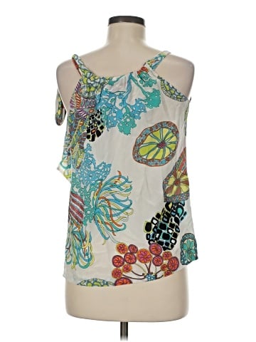 Banana Republic Trina Turk Collection Sleeveless Silk Top (view 2)