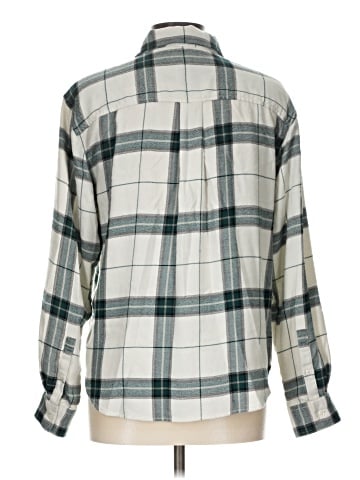 Banana Republic Factory Store Long Sleeve Button-Down Shirt (view 2)