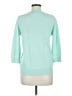J.Crew 100% Cashmere Teal Cashmere Pullover Sweater Size M - photo 2