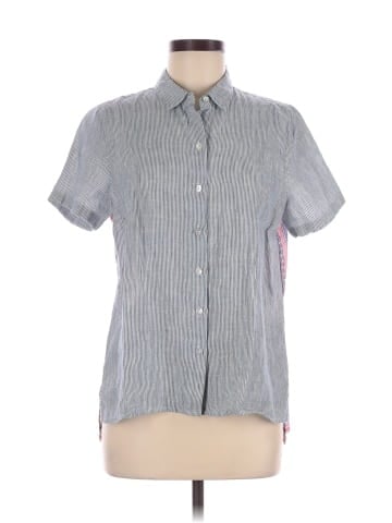 J.Jill Short Sleeve Button-Down Shirt (view 1)