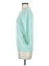 J.Crew 100% Cashmere Teal Cashmere Pullover Sweater Size M - photo 5