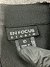 En Focus Studio Chevron-herringbone Black Jumpsuit Size 10 - photo 4