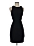 Aqua Solid Black Cocktail Dress Size 4 - photo 1