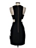 Aqua Solid Black Cocktail Dress Size 4 - photo 2