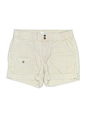 Time and Tru Khaki Shorts (view 1)