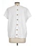 Aventura White Short Sleeve Top Size L - photo 2