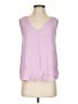 Massimo Dutti Purple Sleeveless Blouse Size S - photo 1