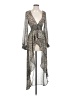Live 4 Truth 100% Polyester Gray Kimono Size S - photo 1