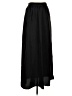 Bershka 100% Polyester Solid Black Formal Skirt Size L - photo 1