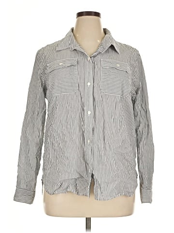 Athleta Long Sleeve Button-Down Shirt (view 1)