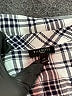 Talbots 100% Rayon Checkered-gingham Silver Long Sleeve Button-Down Shirt Size 2X - photo 7