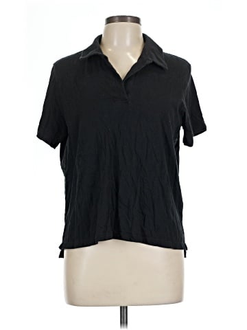 James Perse Short Sleeve Blouse (view 1)