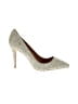 Badgley Mischka Gold Heels Size 10 - photo 1