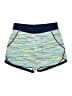 Lands' End Stripes Blue Athletic Shorts Size 10 - photo 1