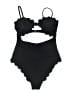 Cupshe Black One Piece Swimsuit Size XXL - photo 2