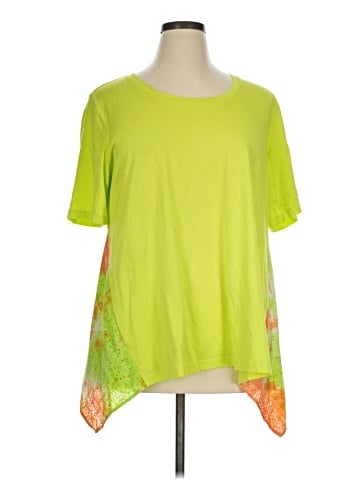 LOGO by Lori Goldstein Short Sleeve T-Shirt (view 1)