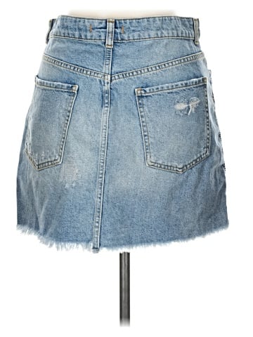 Free People Denim Skirt (view 2)