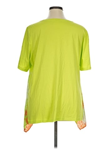 LOGO by Lori Goldstein Short Sleeve T-Shirt (view 2)