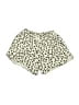 Zara Animal Print Ivory Shorts Size 11 - 12 - photo 1