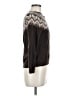 L.L.Bean 100% Cashmere Chevron-herringbone Brown Cashmere Pullover Sweater Size Med Petite - photo 4