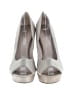 Pelle Moda Silver Heels Size 9 1/2 - photo 2