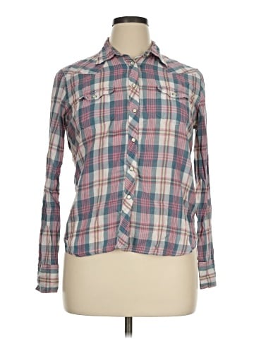Denim & Supply Ralph Lauren Long Sleeve Button-Down Shirt (view 1)
