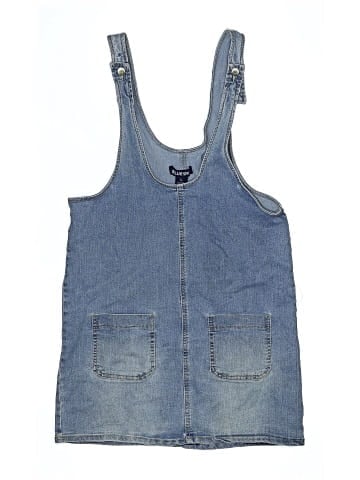 BLUE SPICE Overall Shorts (view 1)