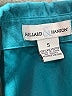 Hillard & Hanson 100% Polyester Teal Long Sleeve Blouse Size S - photo 7