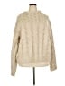 Unbranded 100% Acrylic Solid Tan Turtleneck Sweater Size 3X - photo 1