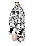 Unbranded Print Silver Long Sleeve Blouse Size XL - photo 5