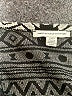 American Eagle Outfitters Aztec Or Tribal Print Black Gray Cardigan Size M - photo 7
