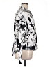 Unbranded Print Silver Long Sleeve Blouse Size XL - photo 4