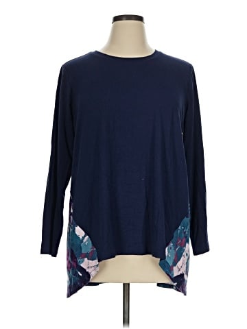 LOGO by Lori Goldstein 3/4 Sleeve T-Shirt (view 1)