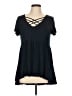 Torrid Black Short Sleeve Top Size Med Plus (00) - photo 1