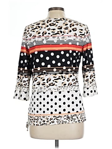 Onque Casuals 3/4 Sleeve Blouse (view 2)