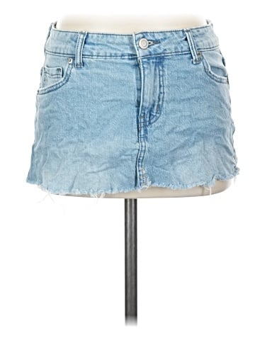 No Boundaries Denim Skirt (view 1)