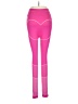 New Mix USA 100% Spandex Pink Active Pants Size M - photo 2