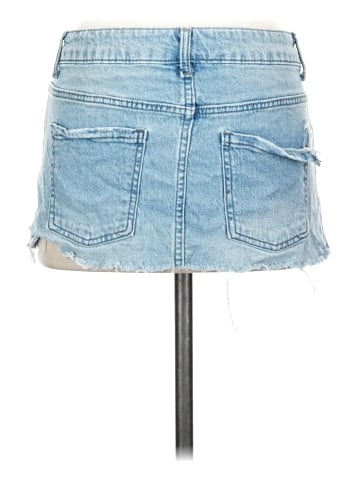 No Boundaries Denim Skirt (view 2)